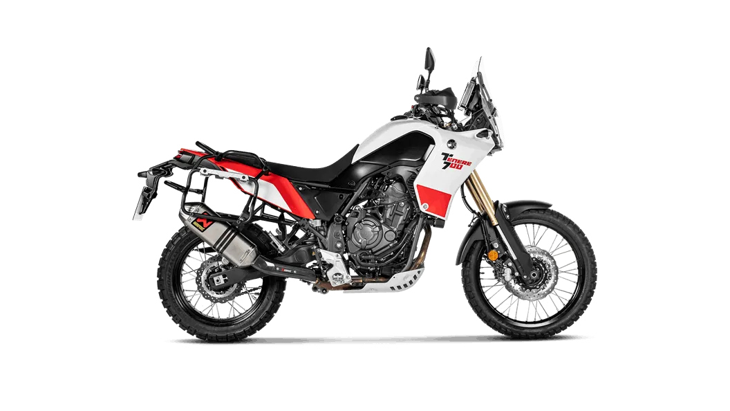 2019-2020 Tenere 700 Akrapovic Titanium Slip-on Exhaust
