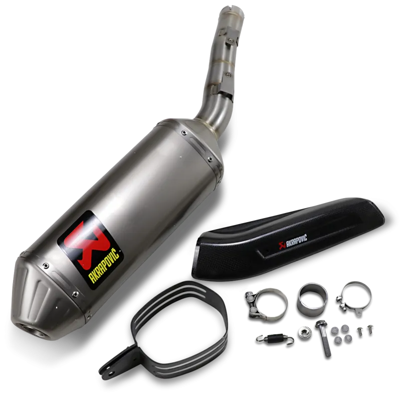 2019-2020 Tenere 700 Akrapovic Titanium Slip-on Exhaust