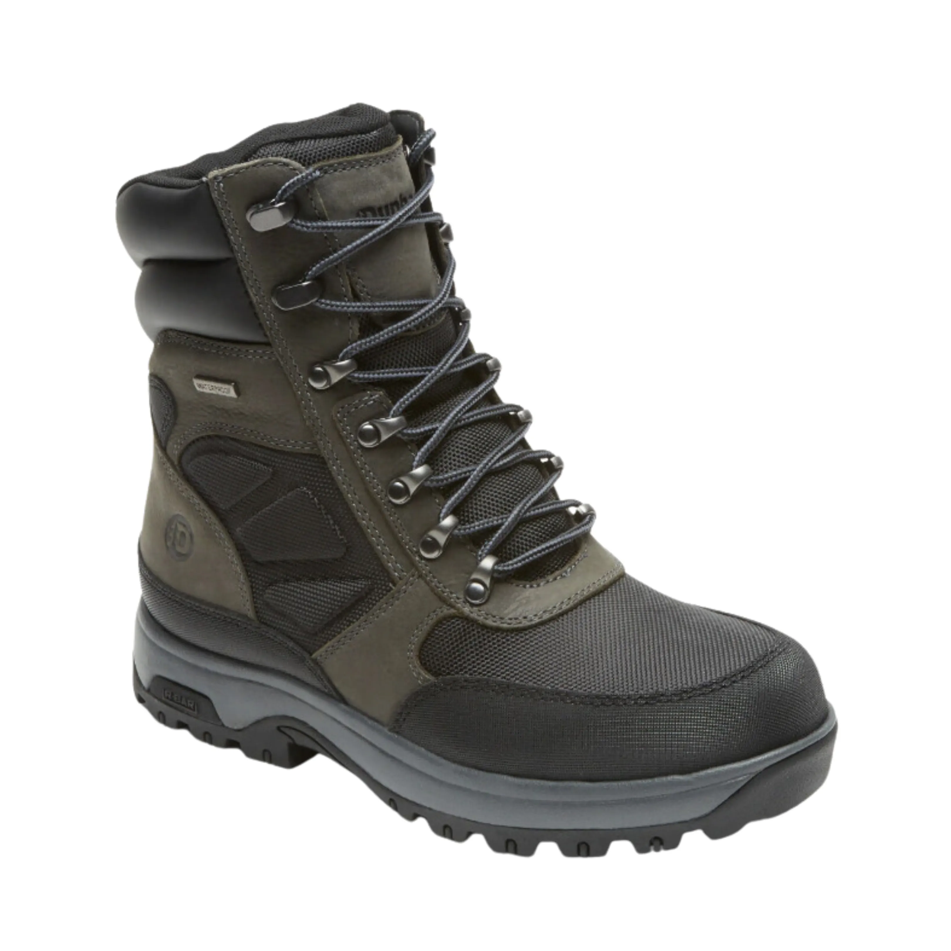 8000 Works Waterproof 8" Ubal - Black/Castlerock (D)