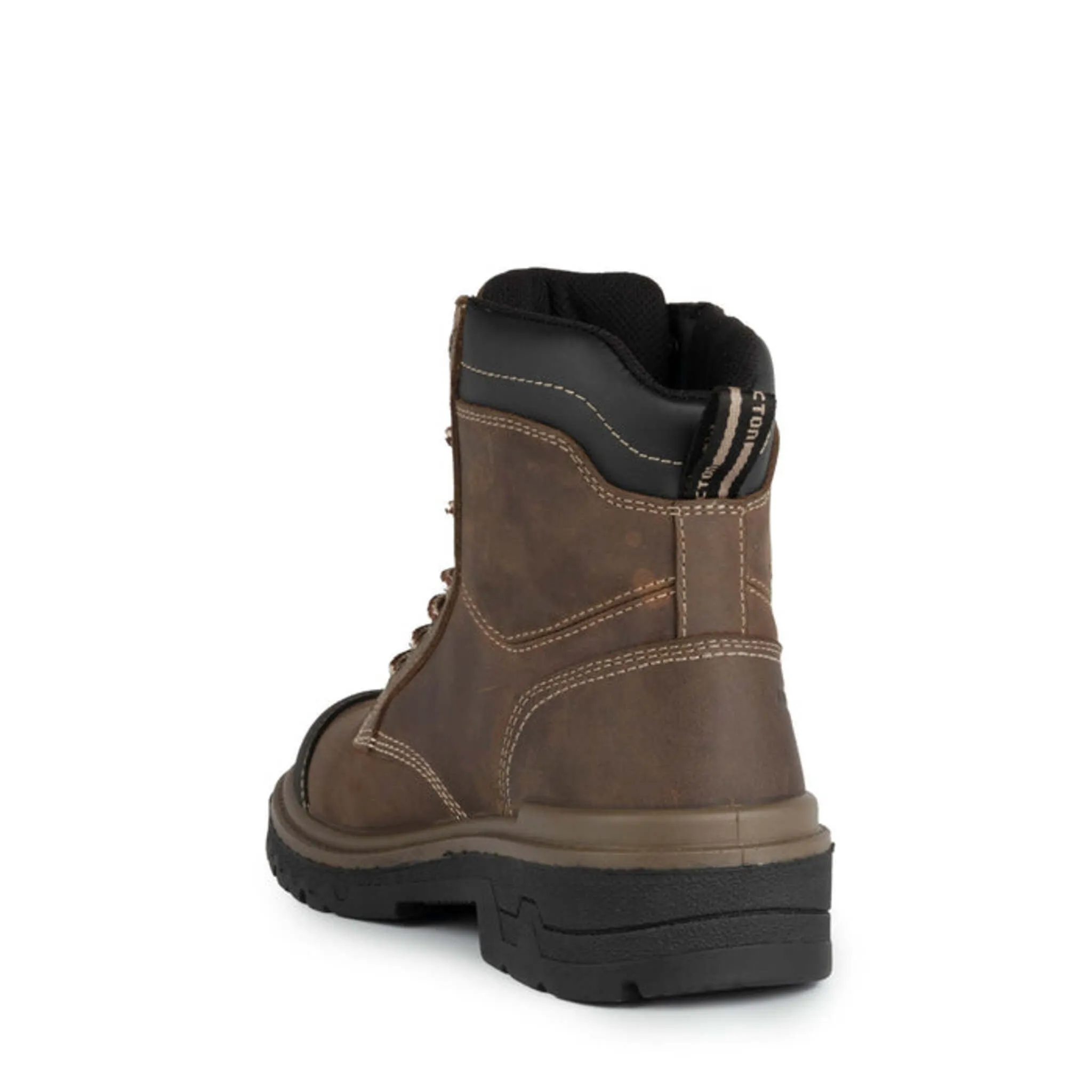 Acton Women's Safety Work Boots Fierce - 8" Waterproof Leather, Steel Toe, Puncture-Resistant, Anti-Slip, Breathable, Dual Density Sole | Sizes 5-11