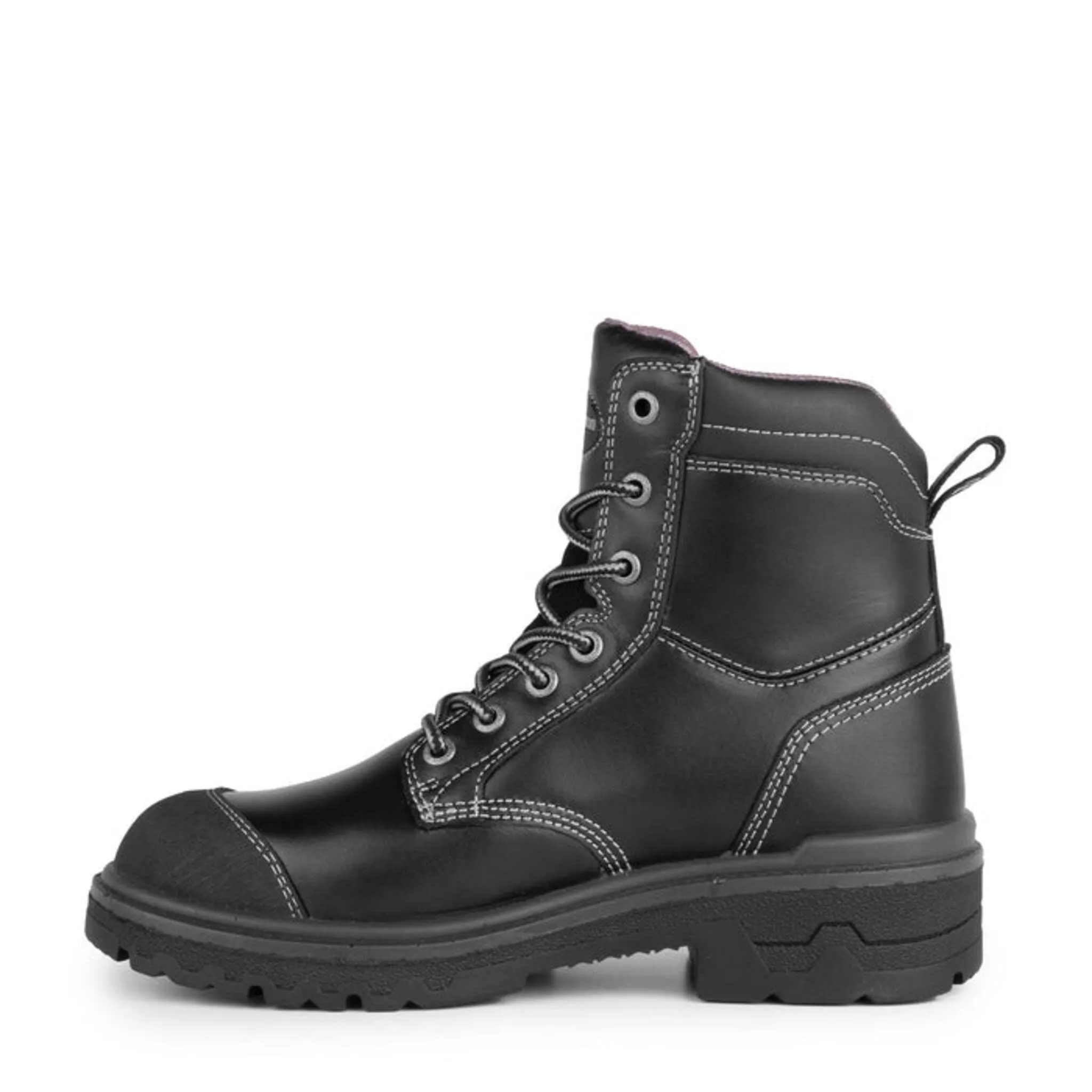 Acton Women's Safety Work Boots Fierce - 8" Waterproof Leather, Steel Toe, Puncture-Resistant, Anti-Slip, Breathable, Dual Density Sole | Sizes 5-11