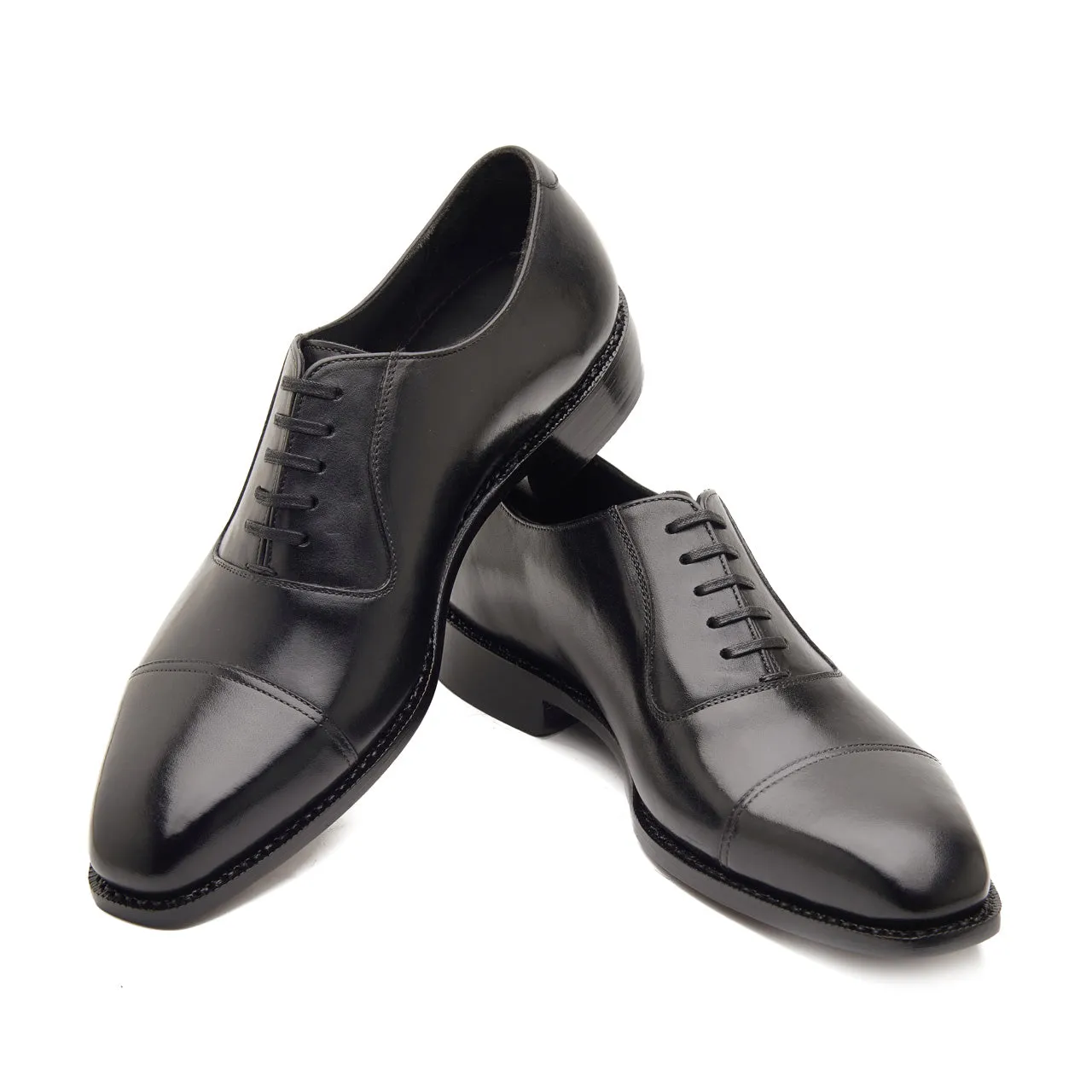 Adele, Adelaide Oxford - Black | Hand Welted Classics