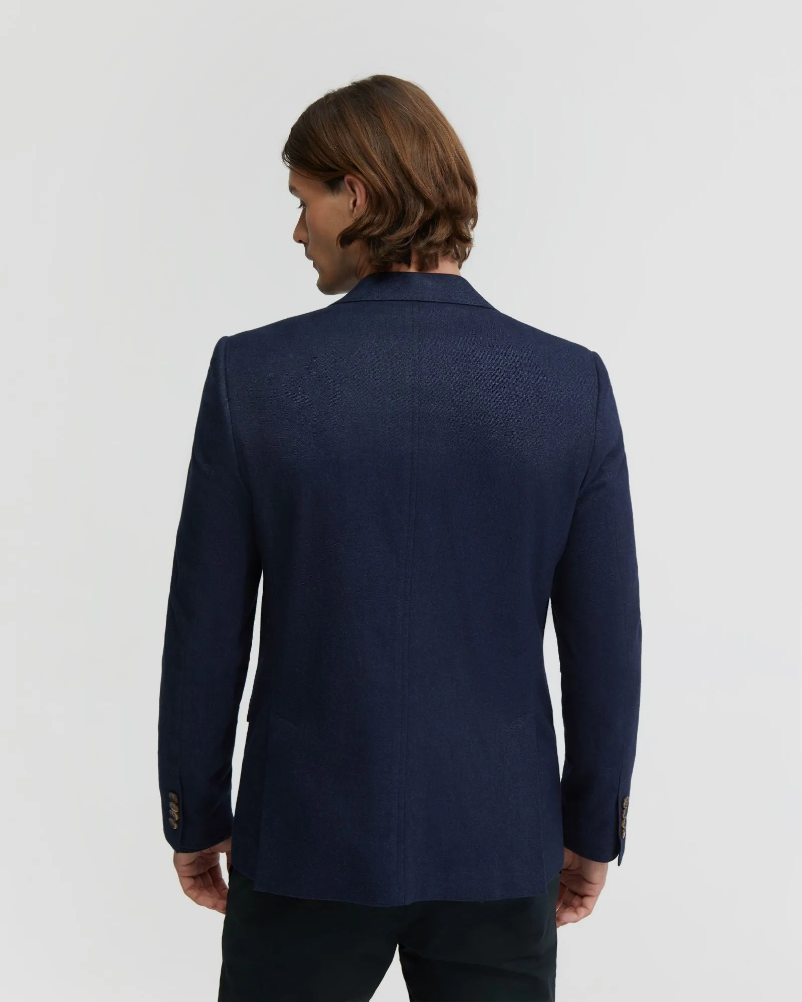 Blake Cotton Stretch Twill Blazer
