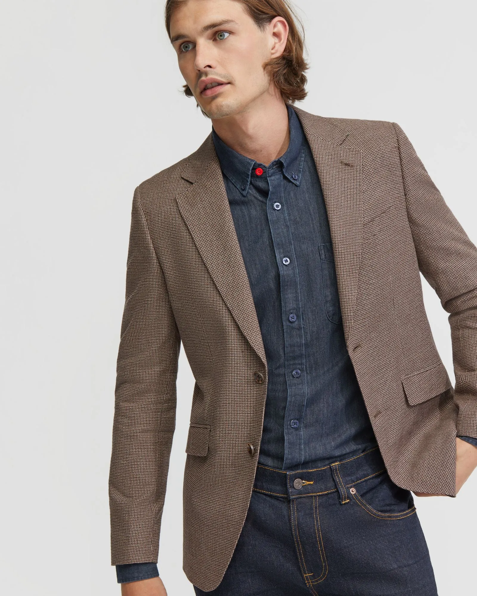 Blake Cotton Wool Blend Blazer