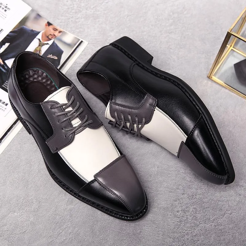 Bruno Marc Men's Tuxedo Dress Shoes Classic Formal Oxfords