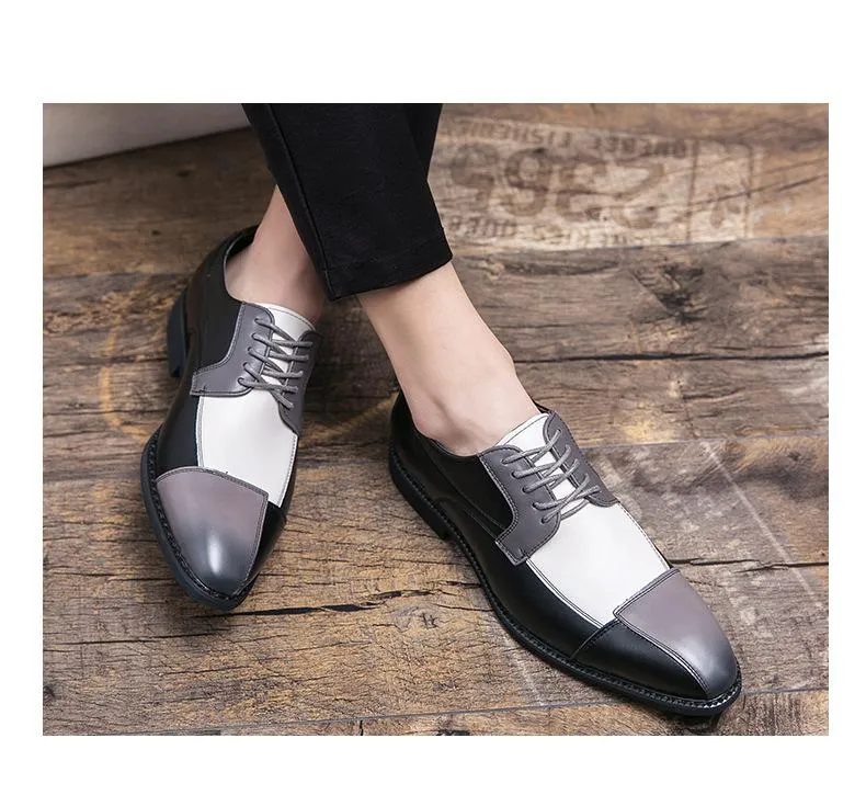 Bruno Marc Men's Tuxedo Dress Shoes Classic Formal Oxfords