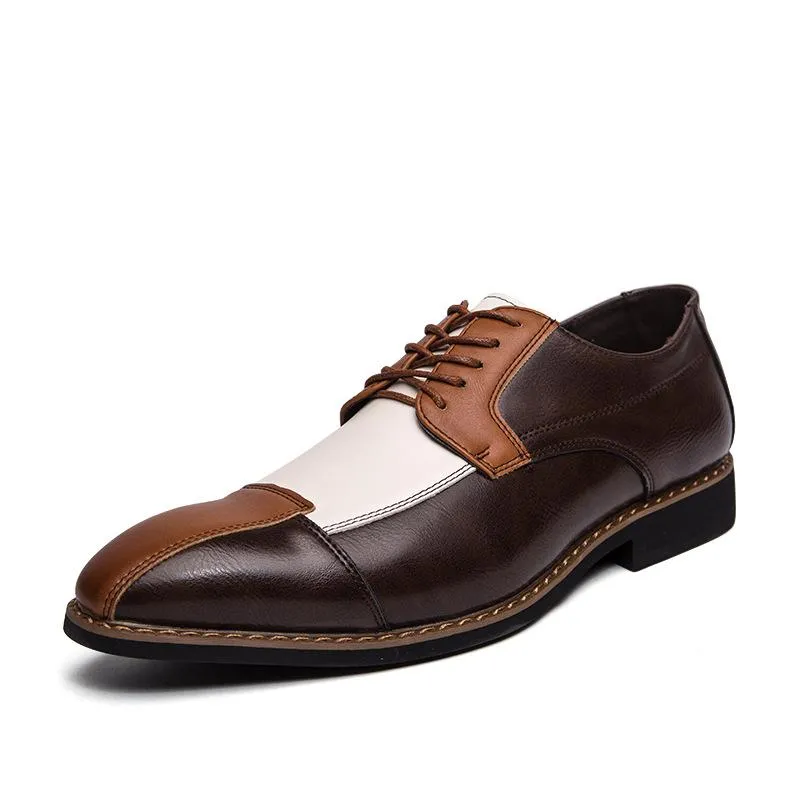 Bruno Marc Men's Tuxedo Dress Shoes Classic Formal Oxfords