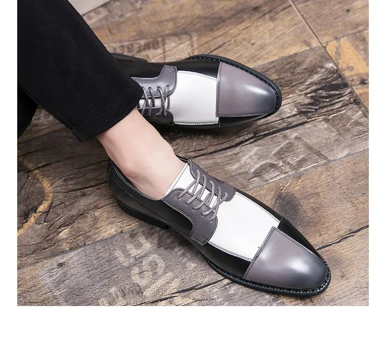 Bruno Marc Men's Tuxedo Dress Shoes Classic Formal Oxfords