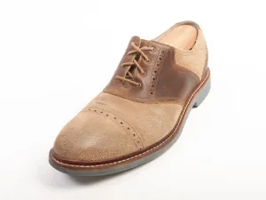 Cole Haan Tan Suede Oxfords