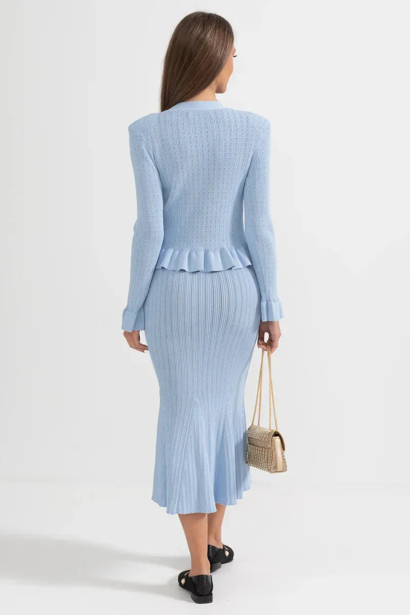 Cressida Refined Midi Dress & Top Set