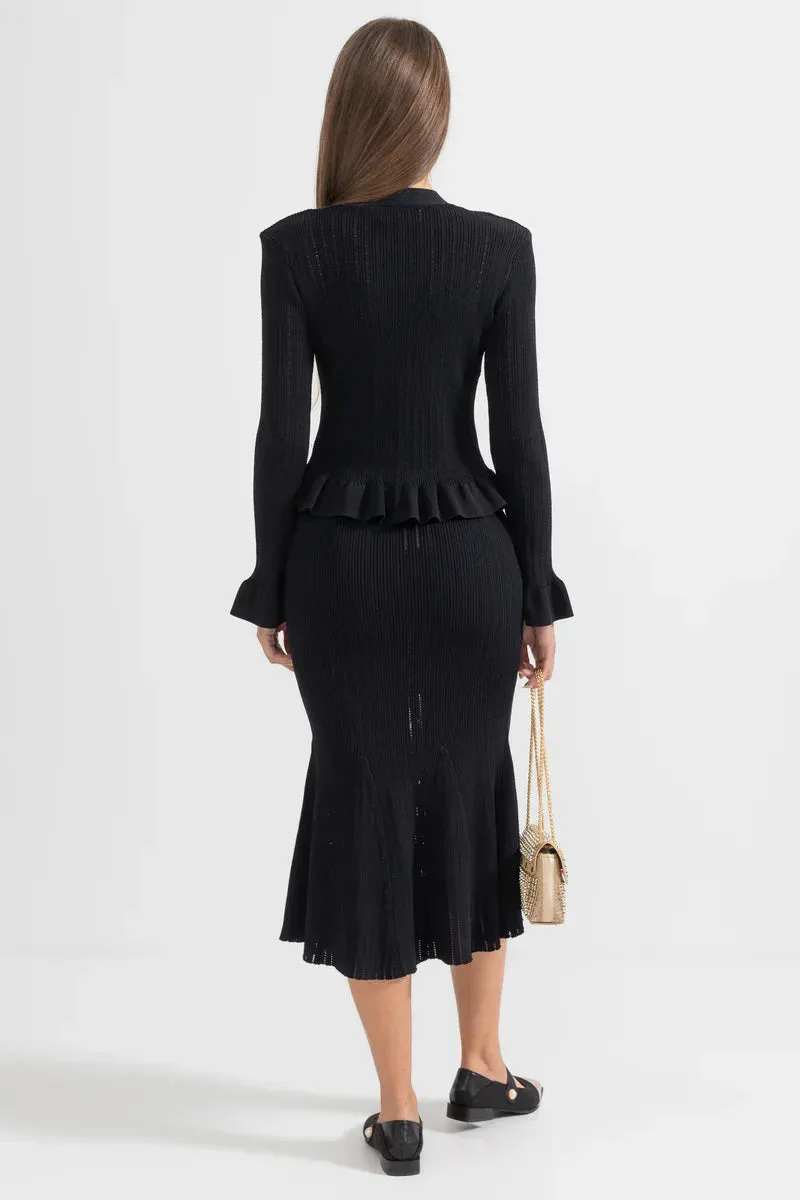 Cressida Refined Midi Dress & Top Set