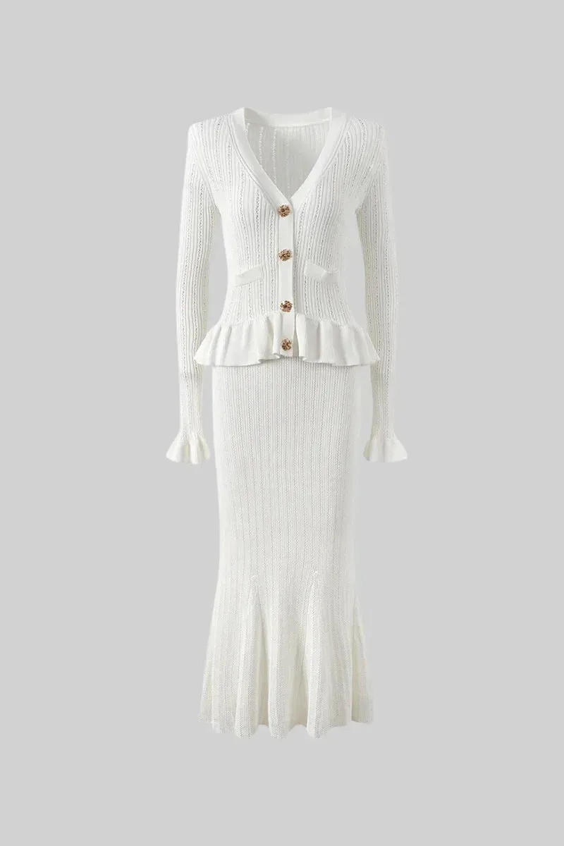 Cressida Refined Midi Dress & Top Set