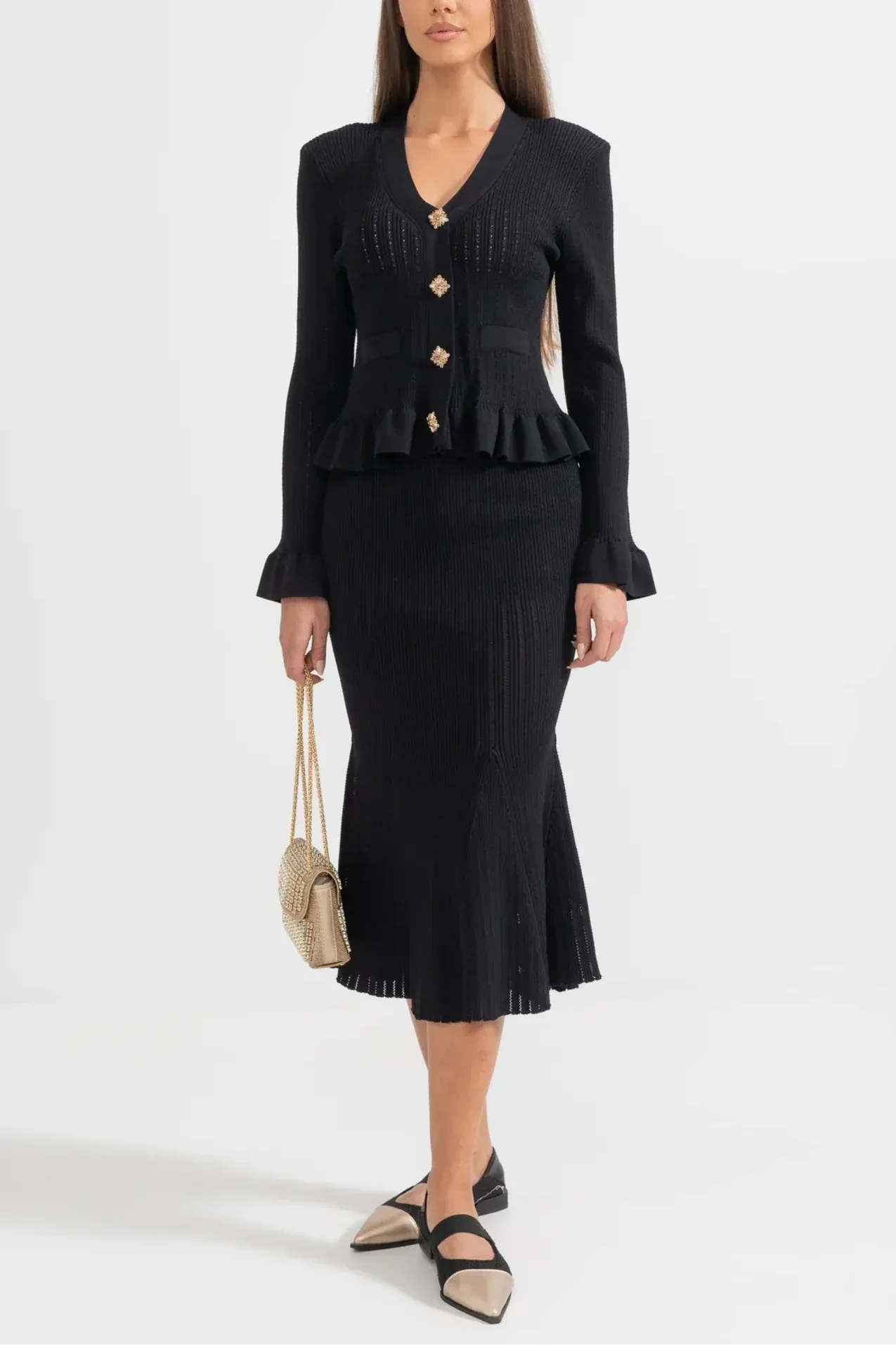Cressida Refined Midi Dress & Top Set