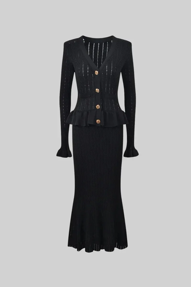 Cressida Refined Midi Dress & Top Set