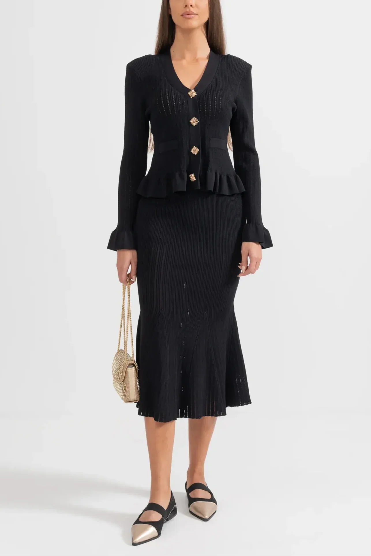 Cressida Refined Midi Dress & Top Set