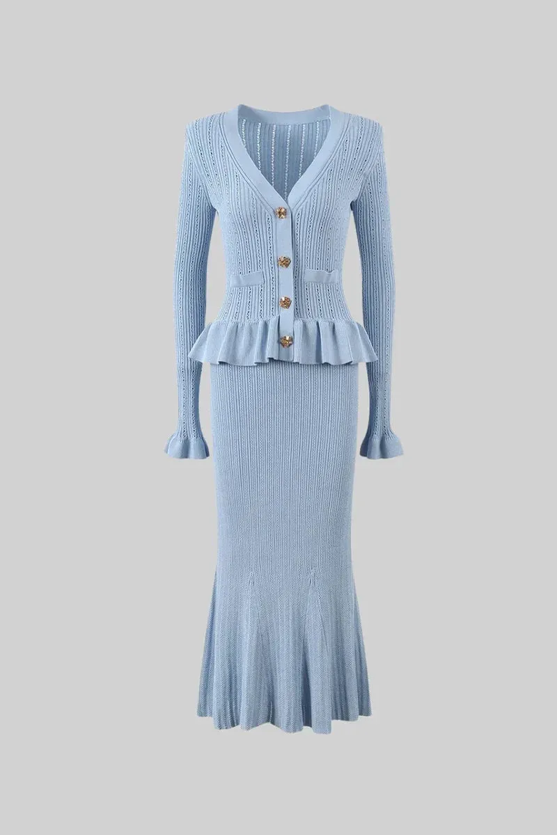 Cressida Refined Midi Dress & Top Set