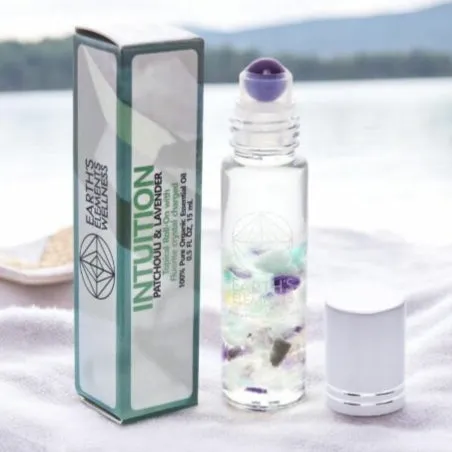 Crystal Roll-On Intuition Essential Oil