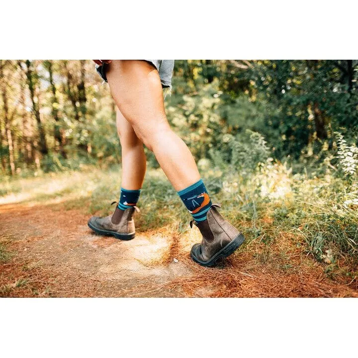 DARN TOUGH ANIMAL HAUS CREW LIGHTWEIGHT LIFESTYLE SOCK WOMEN'S