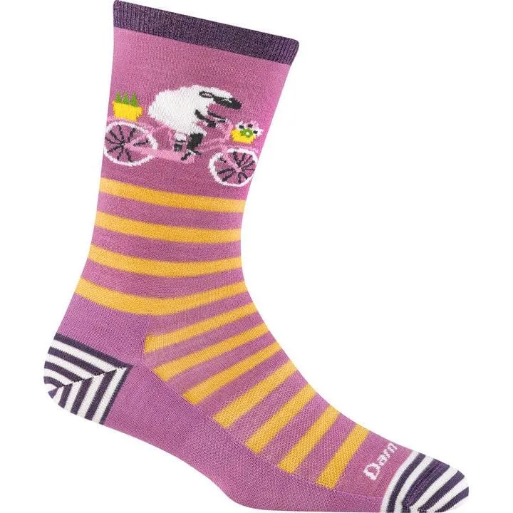 DARN TOUGH ANIMAL HAUS CREW LIGHTWEIGHT LIFESTYLE SOCK WOMEN'S