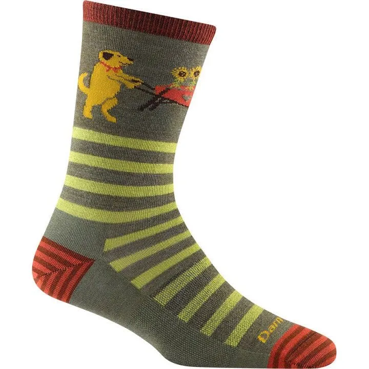 DARN TOUGH ANIMAL HAUS CREW LIGHTWEIGHT LIFESTYLE SOCK WOMEN'S