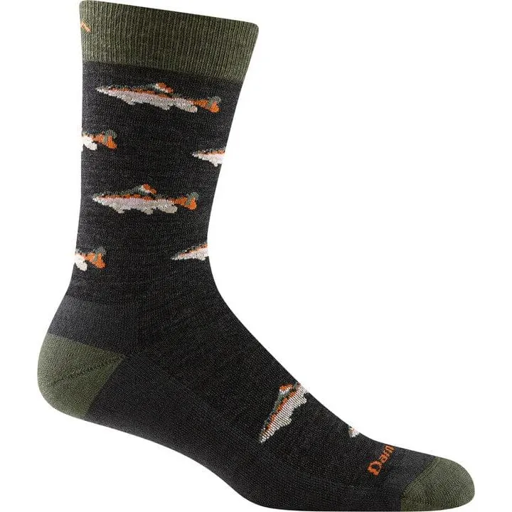 DARN TOUGH SPEY FLY CREW LIGHTWEIGHT LIFESTYLE SOCK MEN'S
