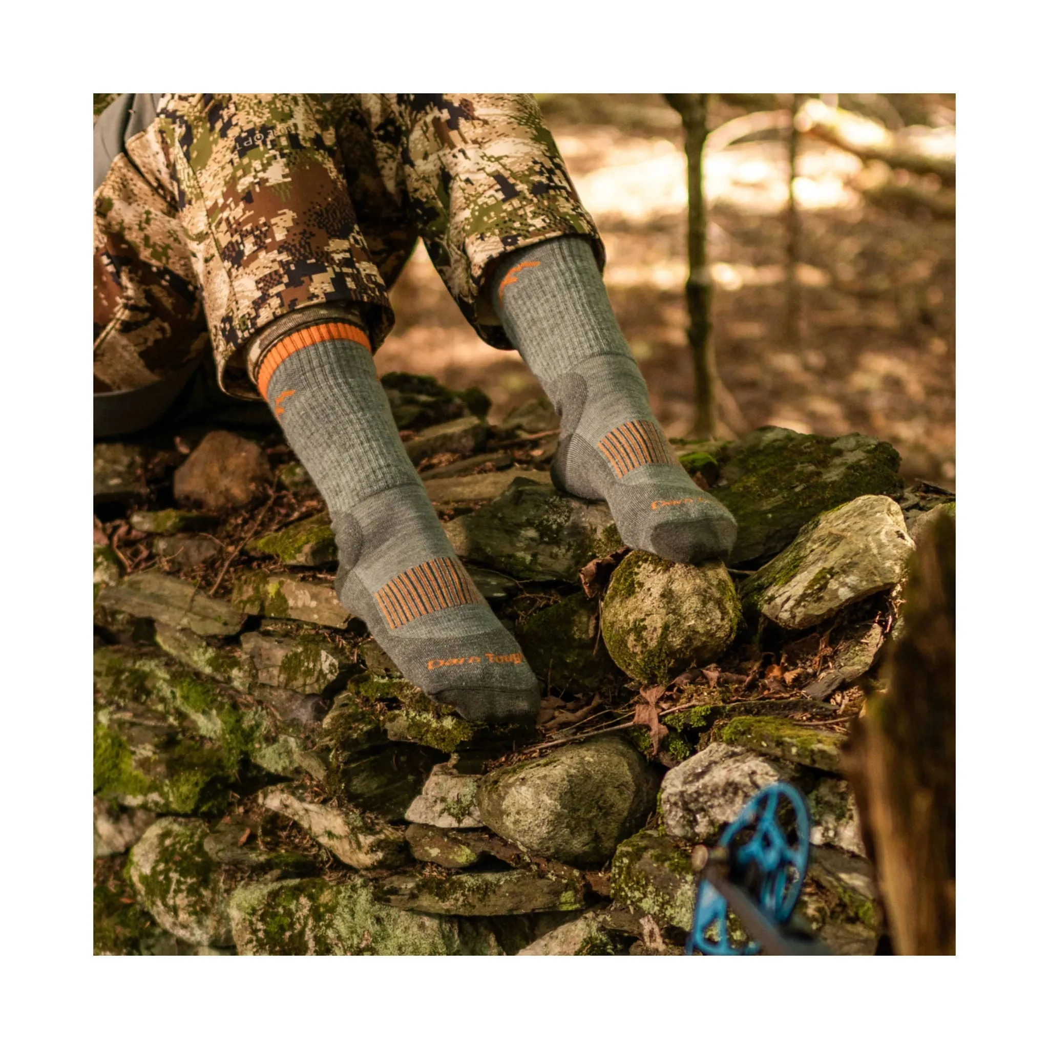 Darn Tough Vermont Women's Boot Midweight Hunting Sock - Seafoam