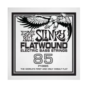 Ernie Ball 10885EB Slinky Flatwound Electric Bass String - .085