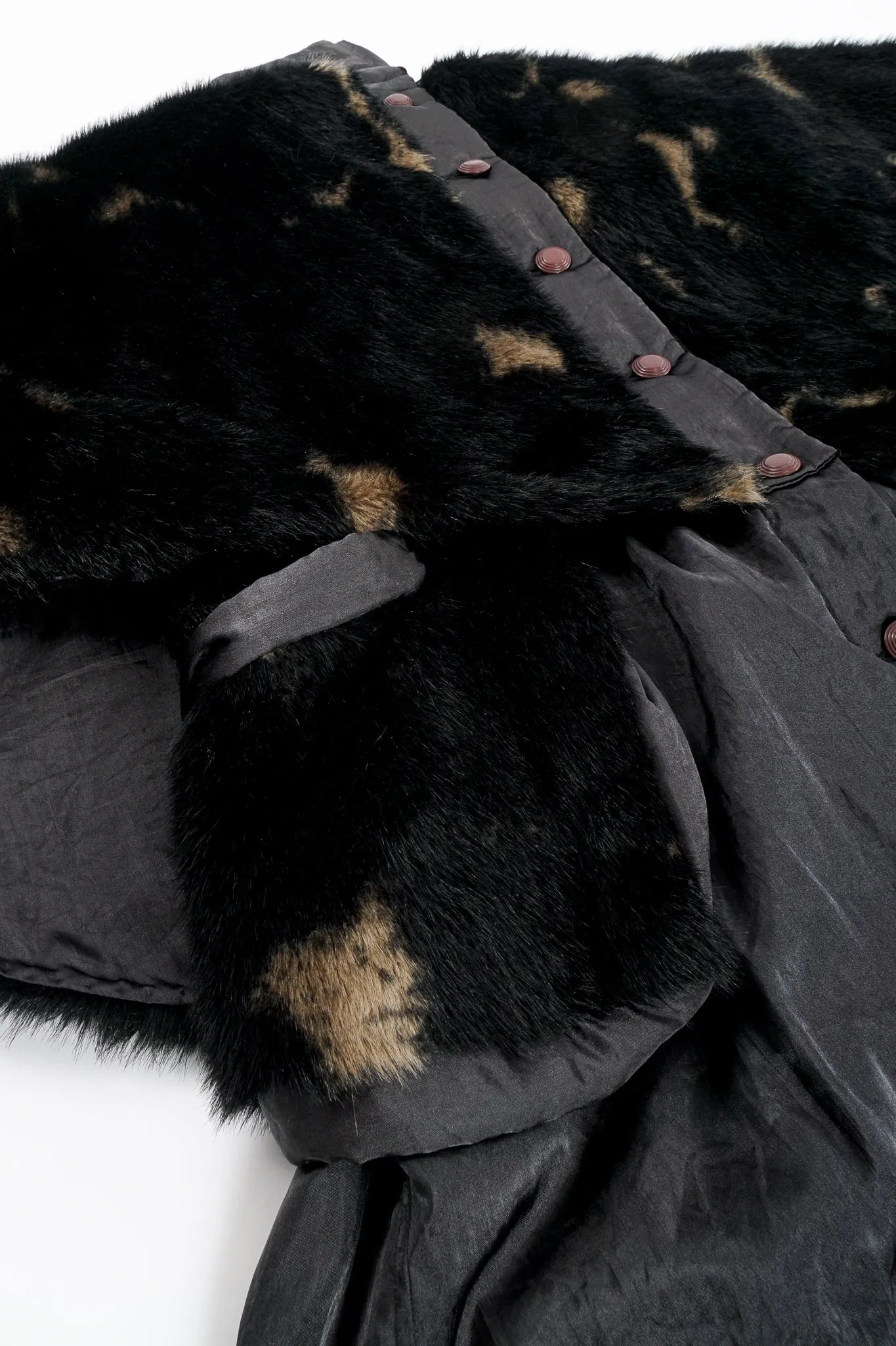 Faux Fur Overcoat