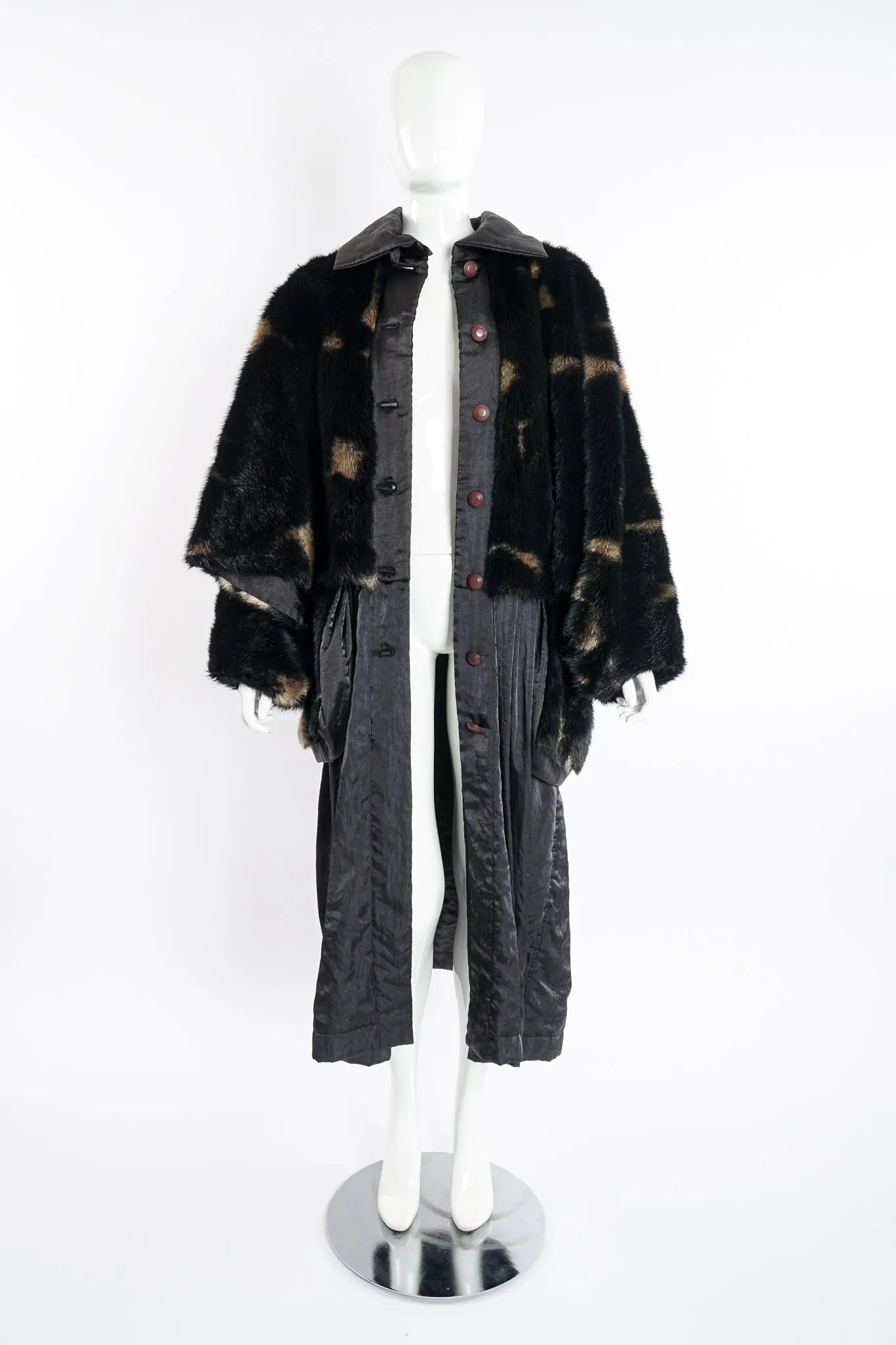 Faux Fur Overcoat