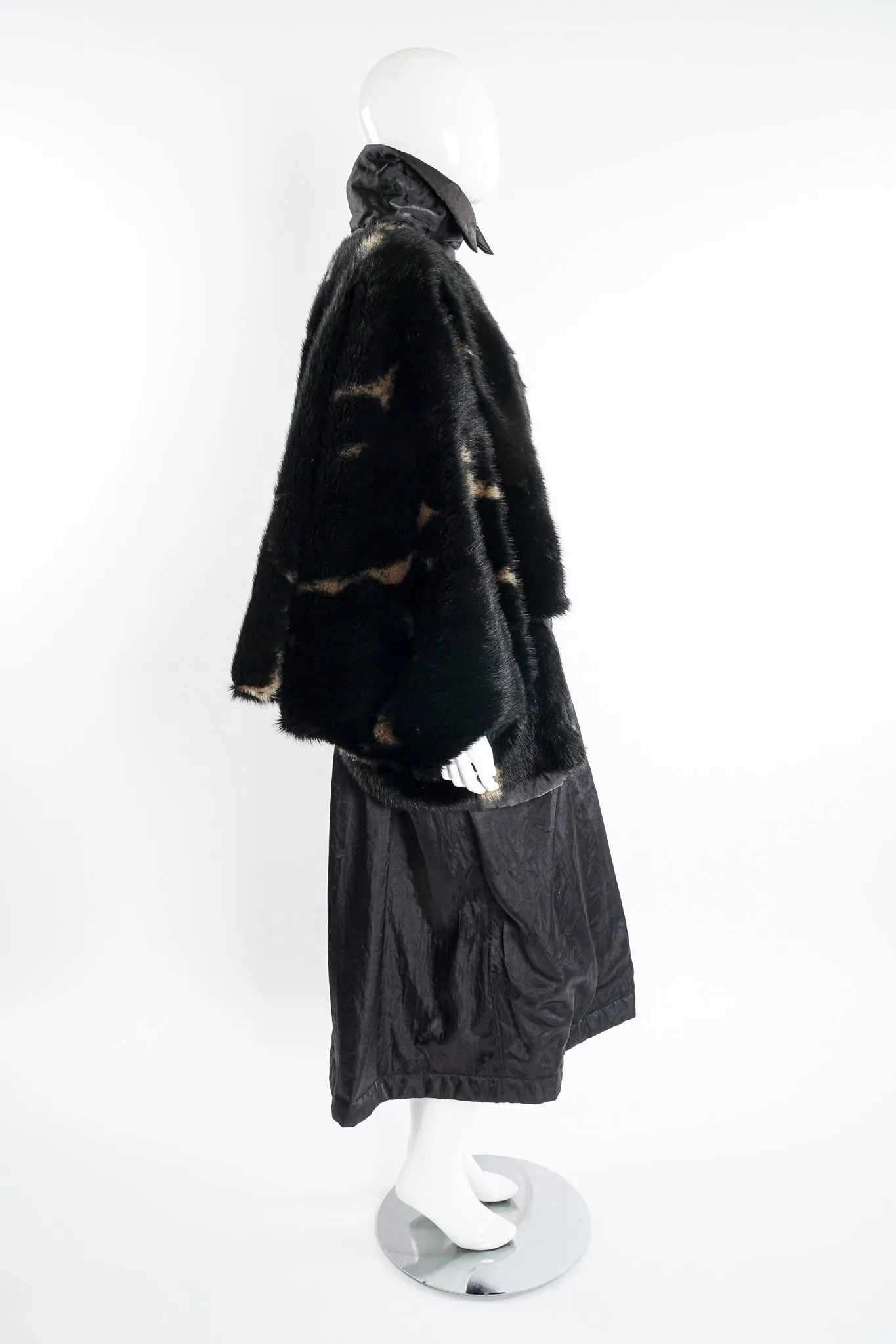 Faux Fur Overcoat