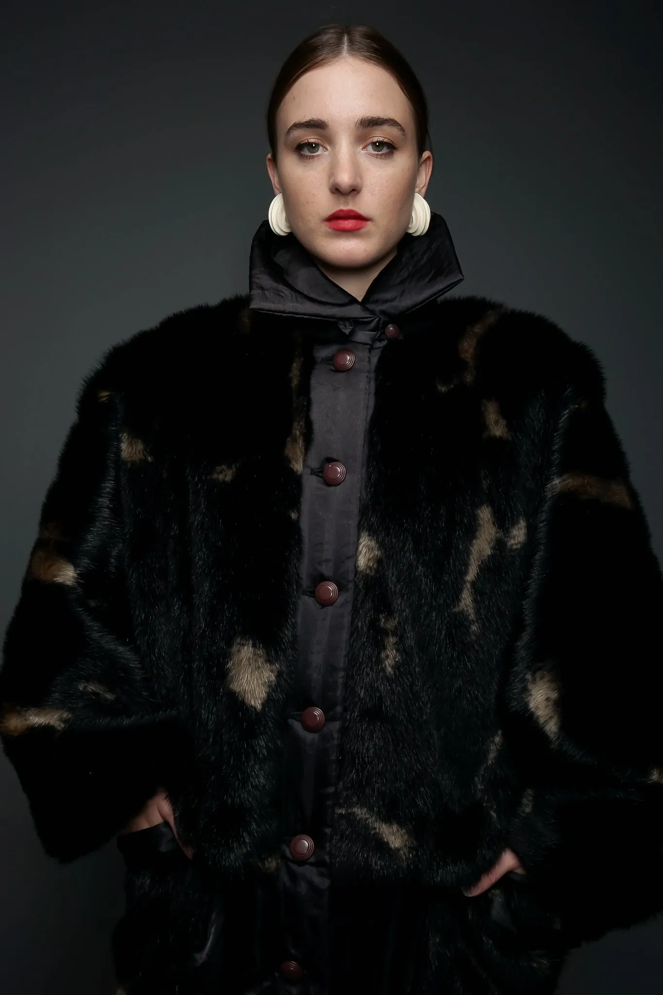 Faux Fur Overcoat