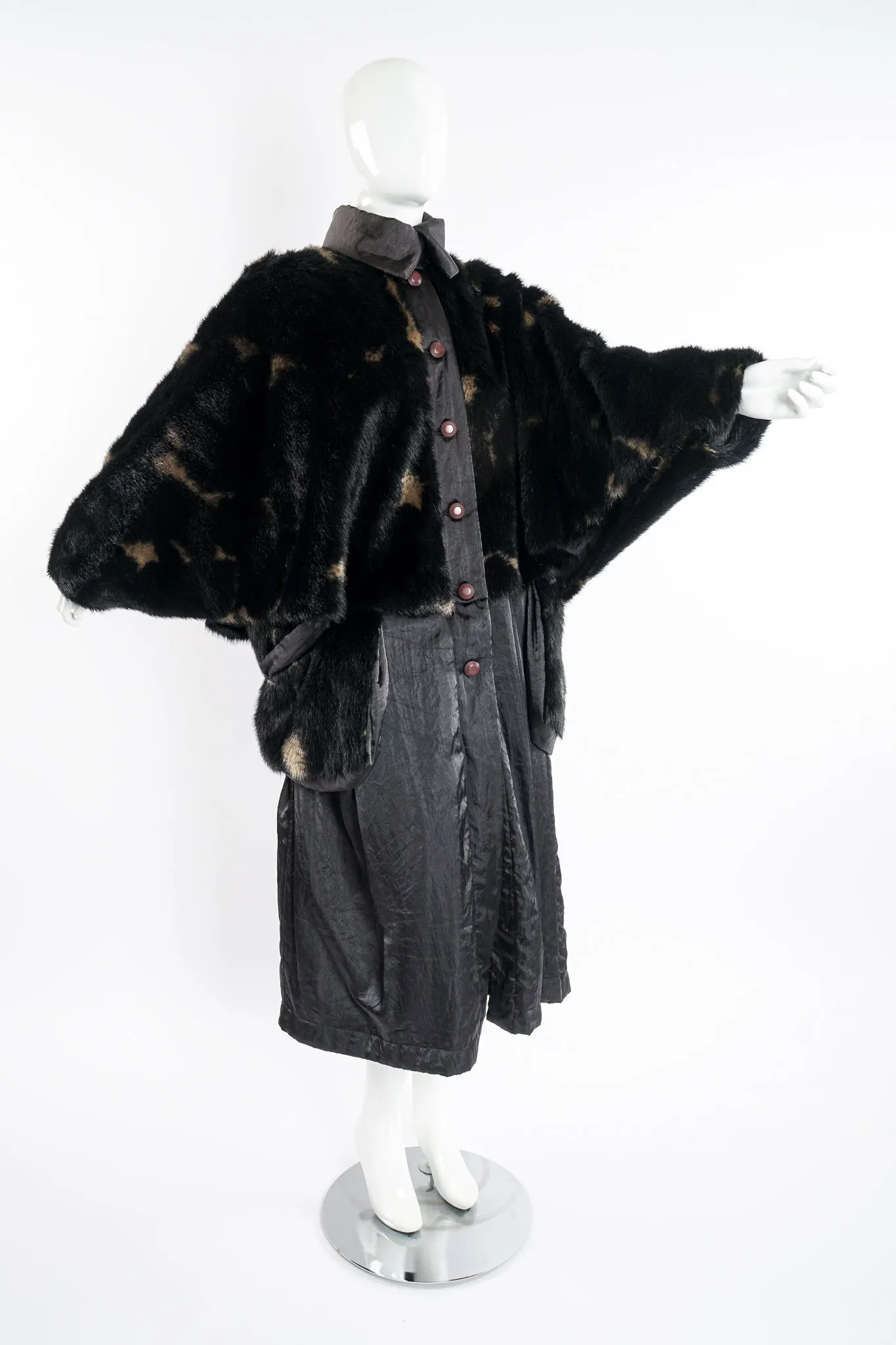 Faux Fur Overcoat