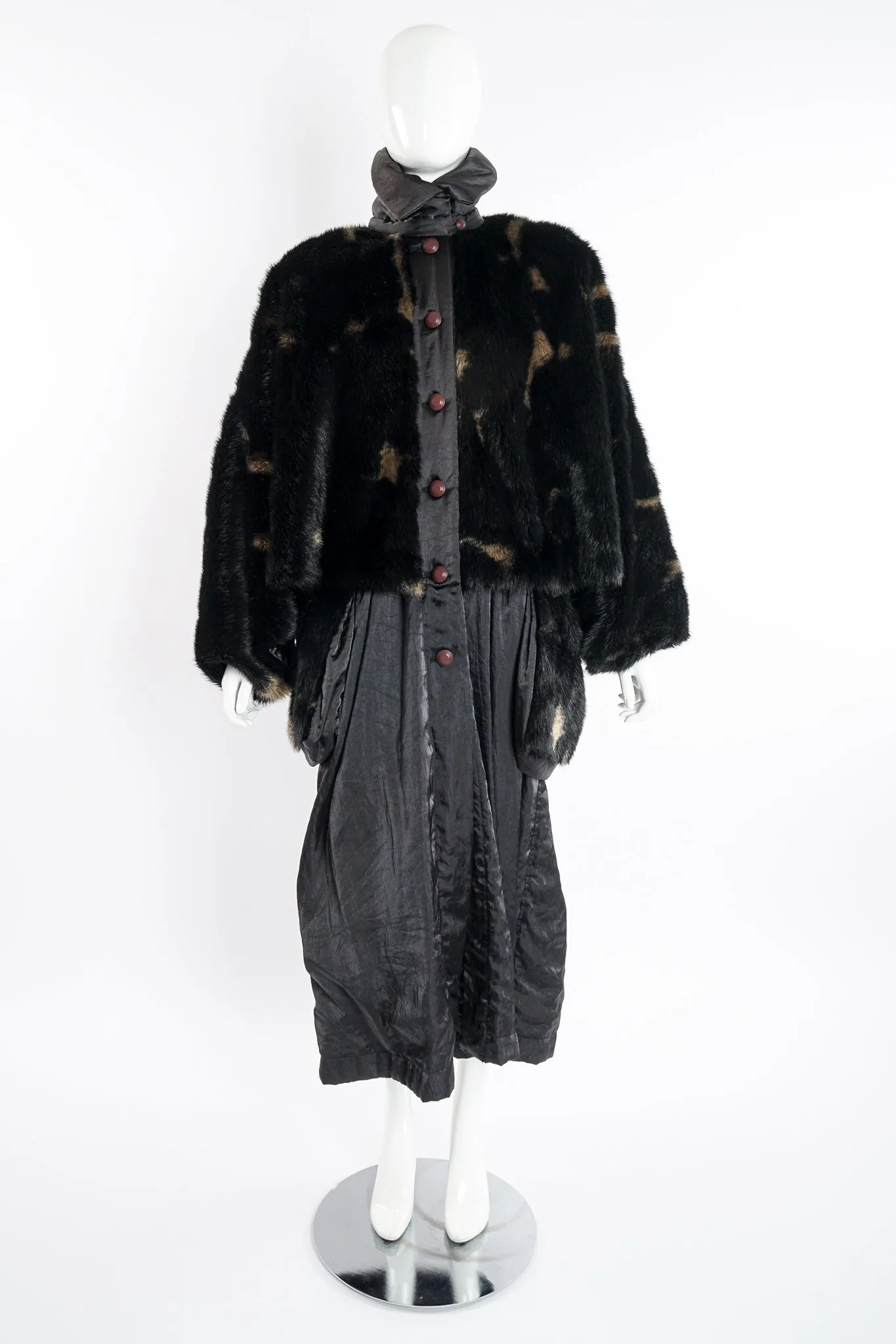 Faux Fur Overcoat