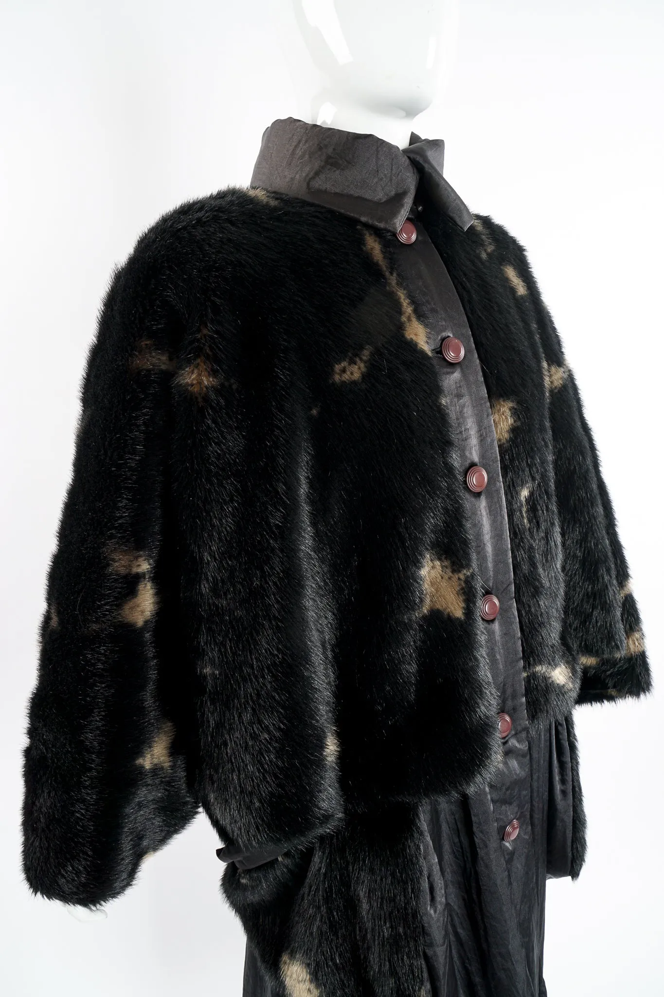 Faux Fur Overcoat