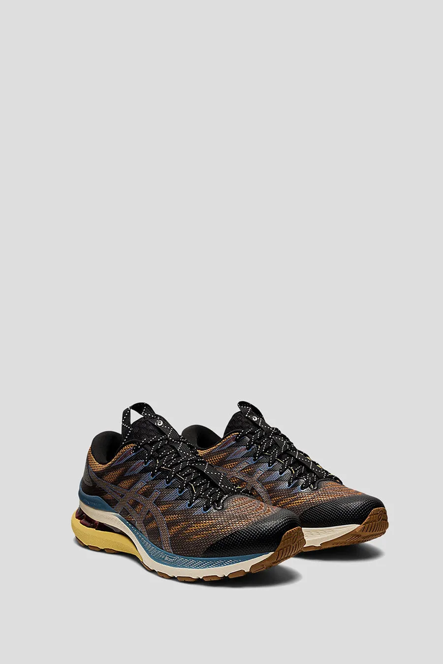 FN3 S GEL KAYANO 28 ANTHRACITE/ ANTIQUE GOLD