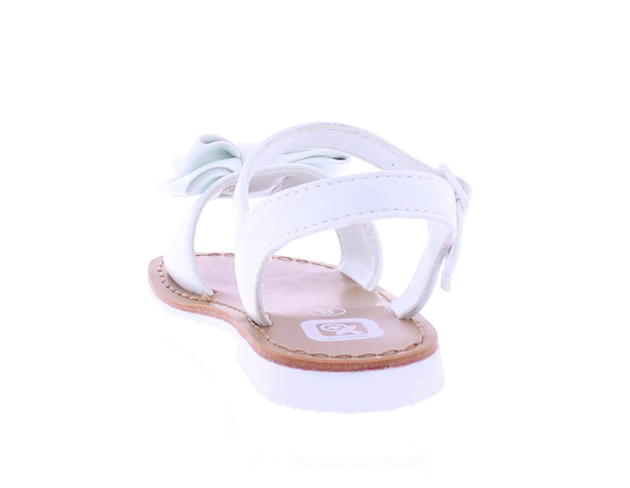 Girls Double Bow Sandal