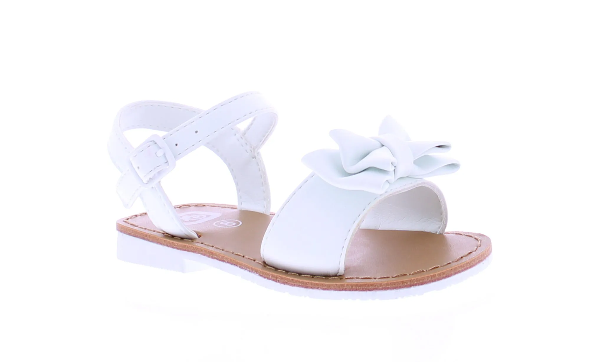 Girls Double Bow Sandal