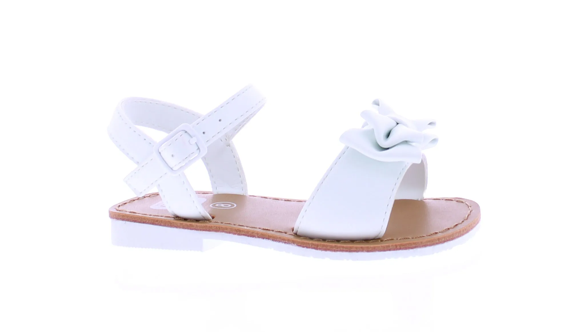 Girls Double Bow Sandal