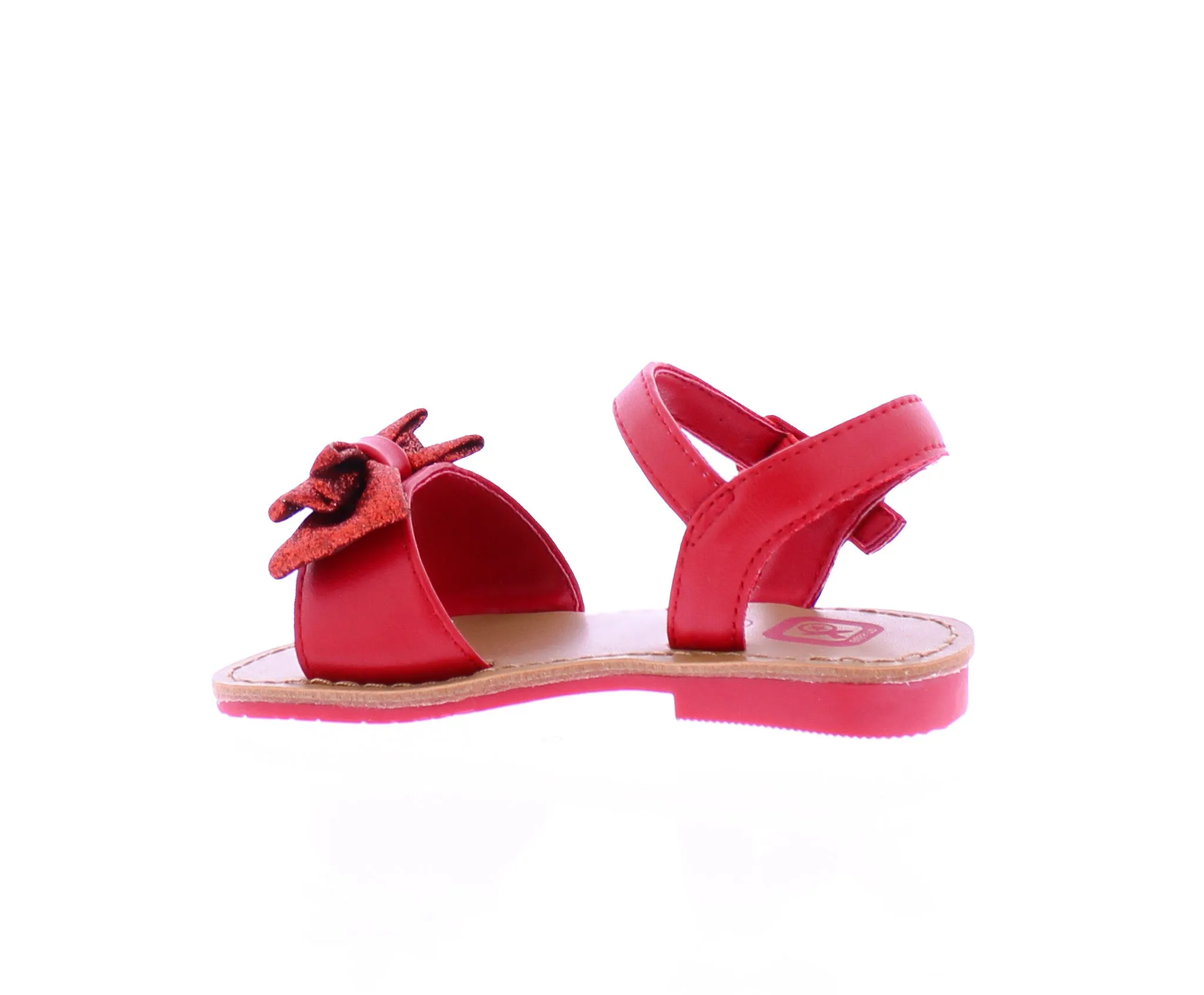 Girls Double Bow Sandal