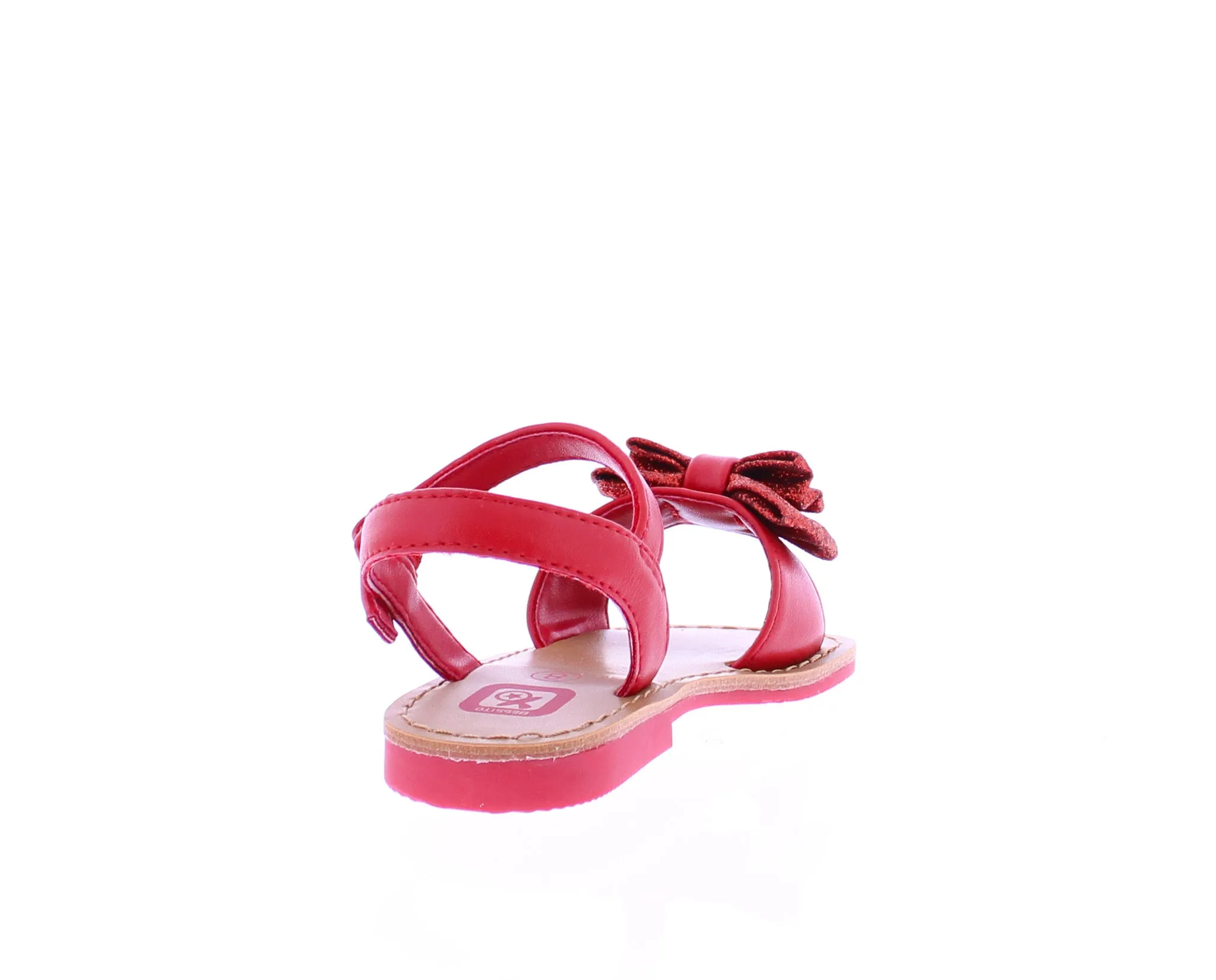 Girls Double Bow Sandal