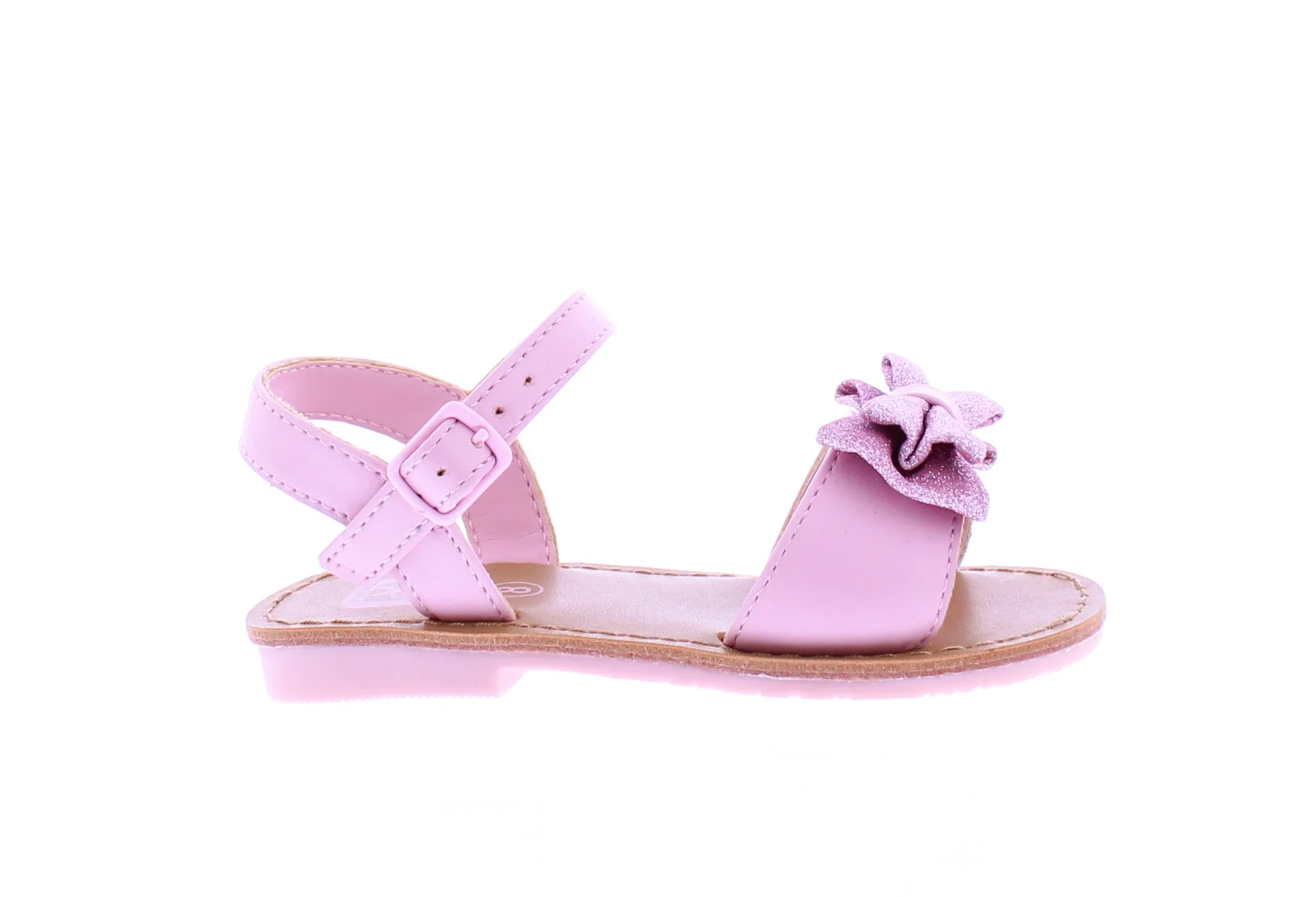 Girls Double Bow Sandal