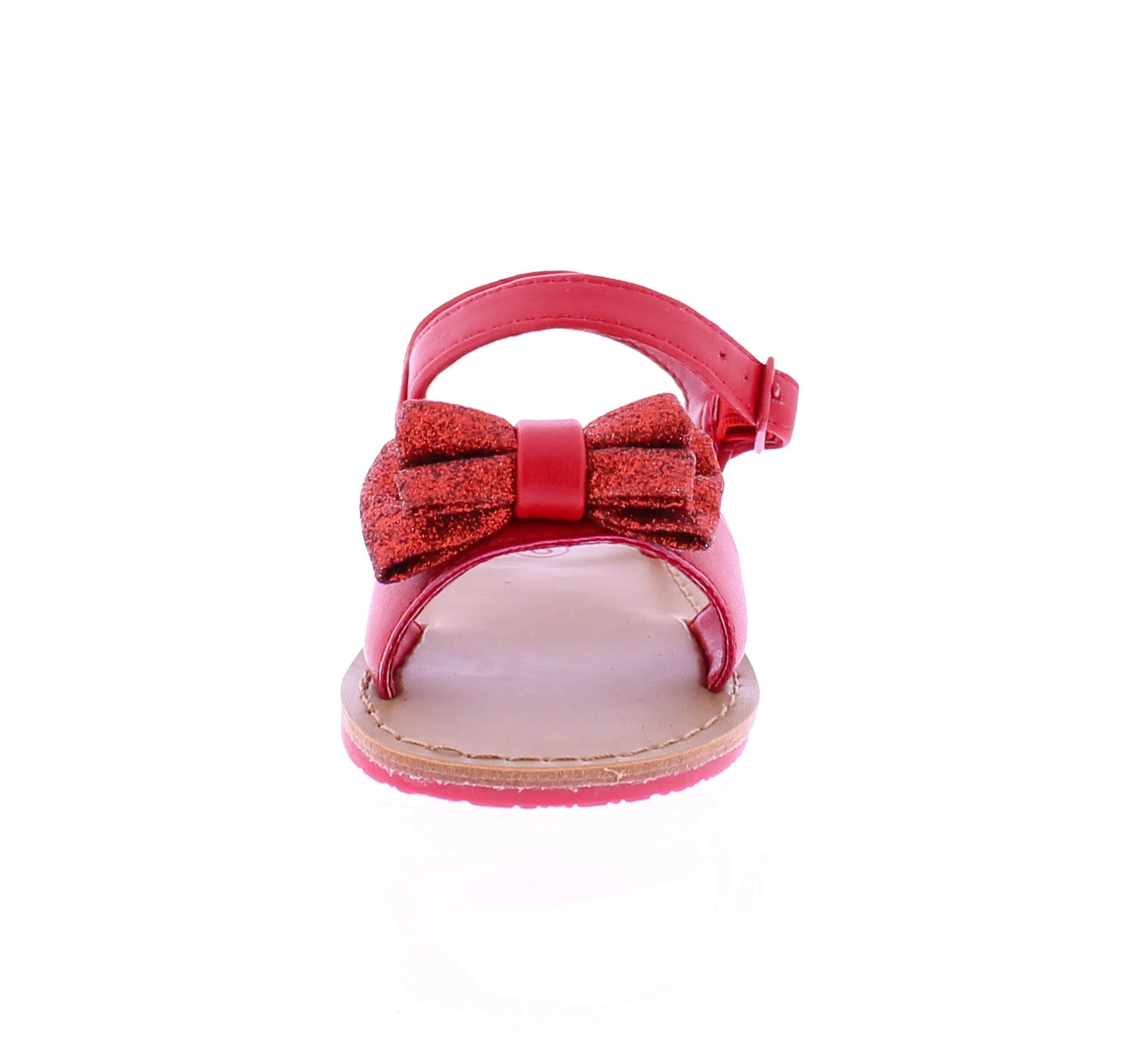 Girls Double Bow Sandal