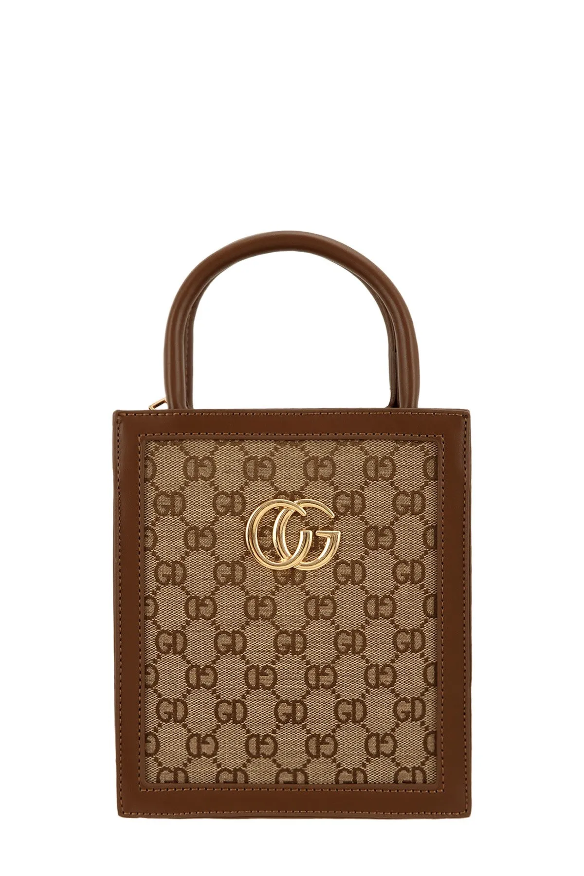 GO Accent Square Top Handle Bag