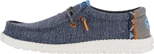 Hey Dude Men's Wally-Coastline Navy Size 8 | Men's Shoes | Men Slip-on Loafers | Comfortable & Light-Weight