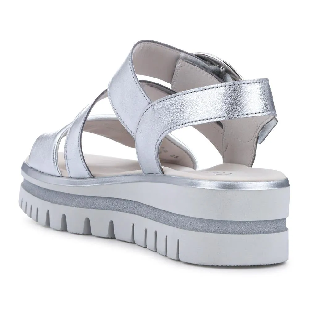 Leather Chunky Buckled Sandals - GAB41510 / 326 995