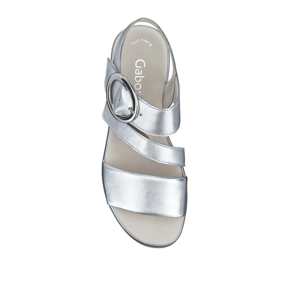 Leather Chunky Buckled Sandals - GAB41510 / 326 995