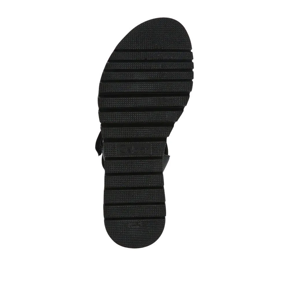 Leather Chunky Buckled Sandals - GAB41510 / 326 995
