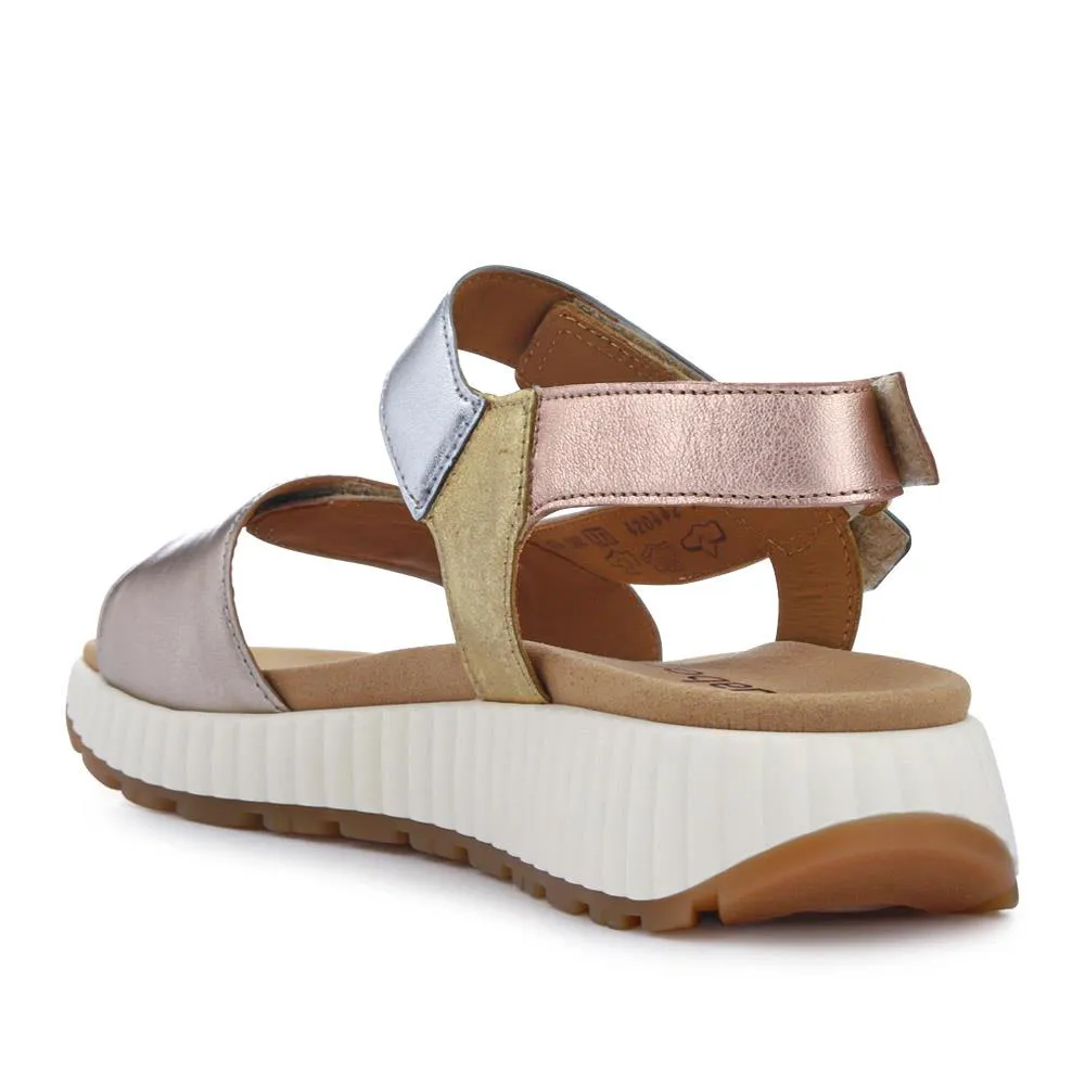 Leather Touch-Fasten Sandals - GAB41509 / 326 994