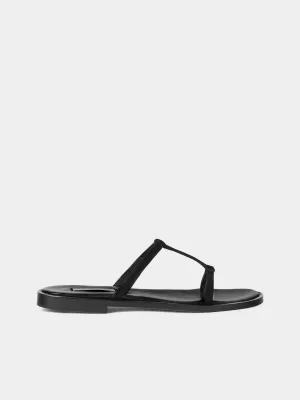 Lips Leather Sandals | Size: 36