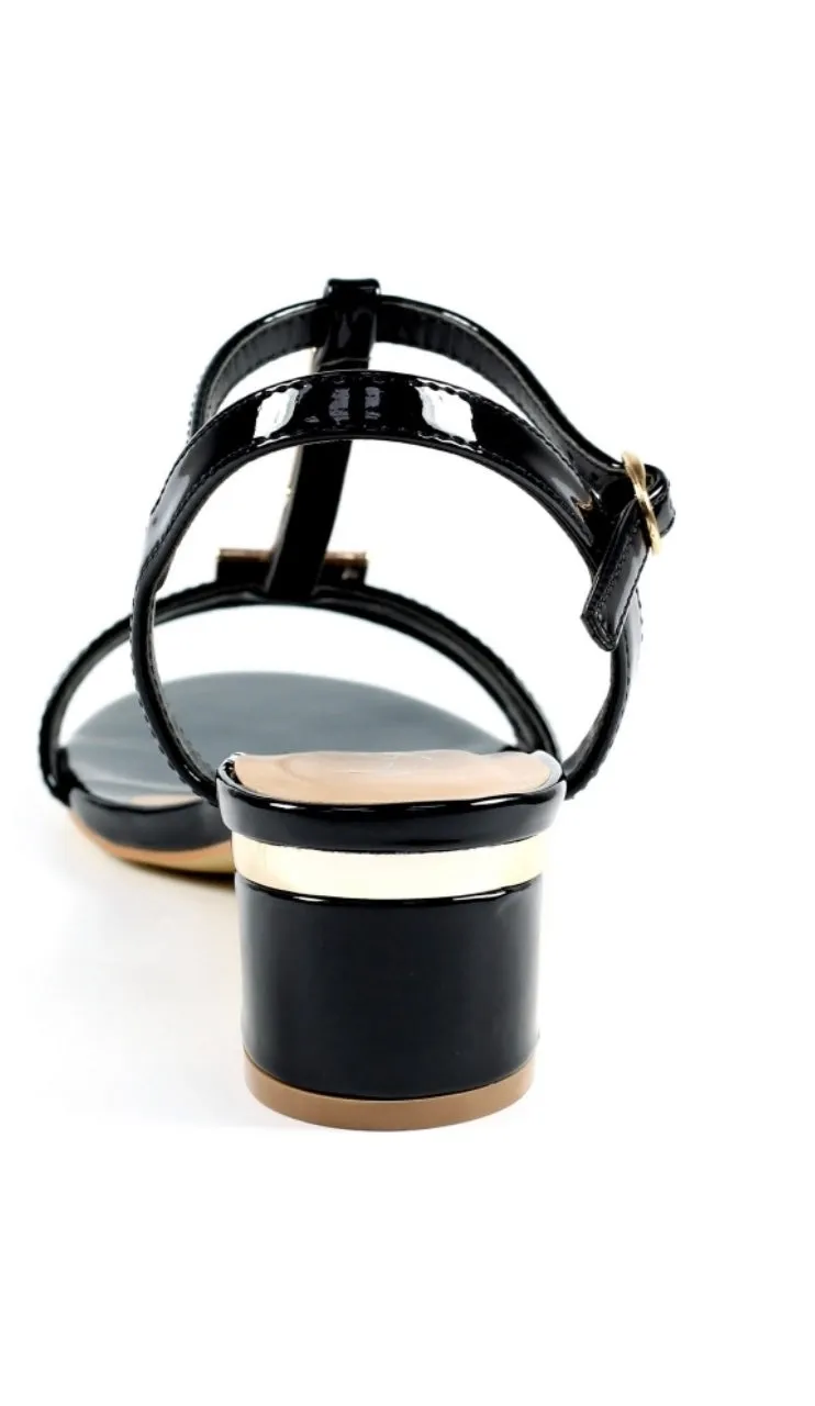 Lunar blaze patent Sandal